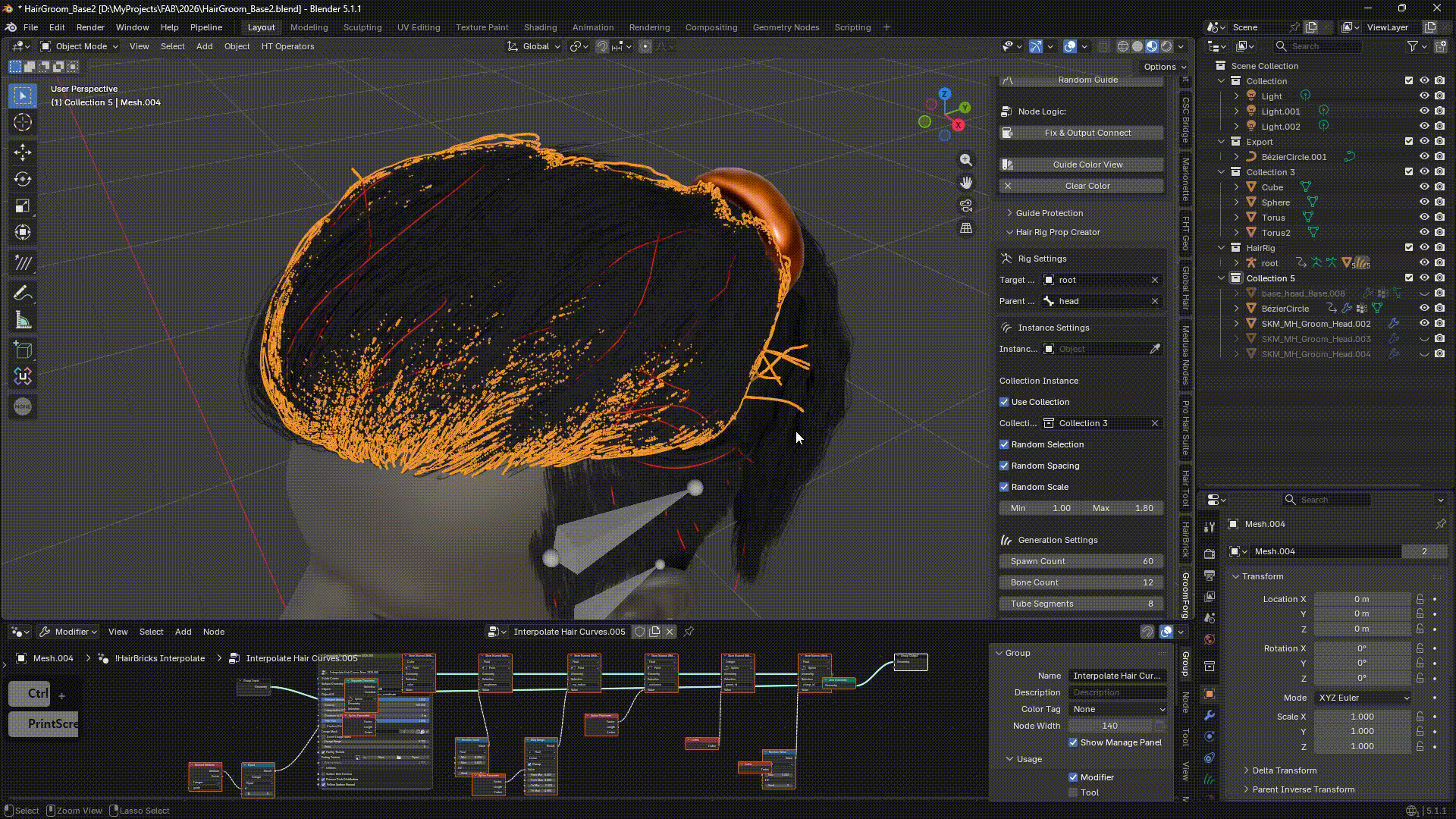 Rig Creator - Collection Scatter